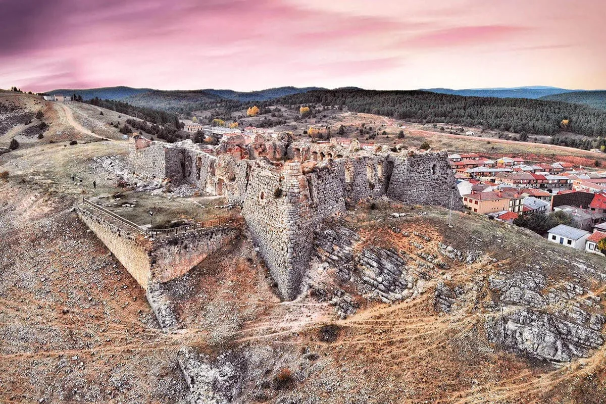 Castillo, vista aérea